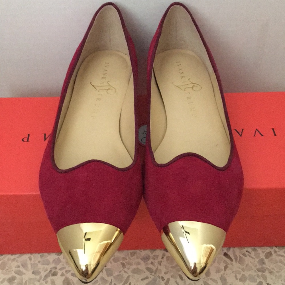 ** Size 6.5 Flat Pink/Red shoes
